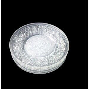 Princess House Fantasia 8-Inch Plates - 5-piece Set